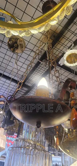 Bronze Bowl Pendant Light