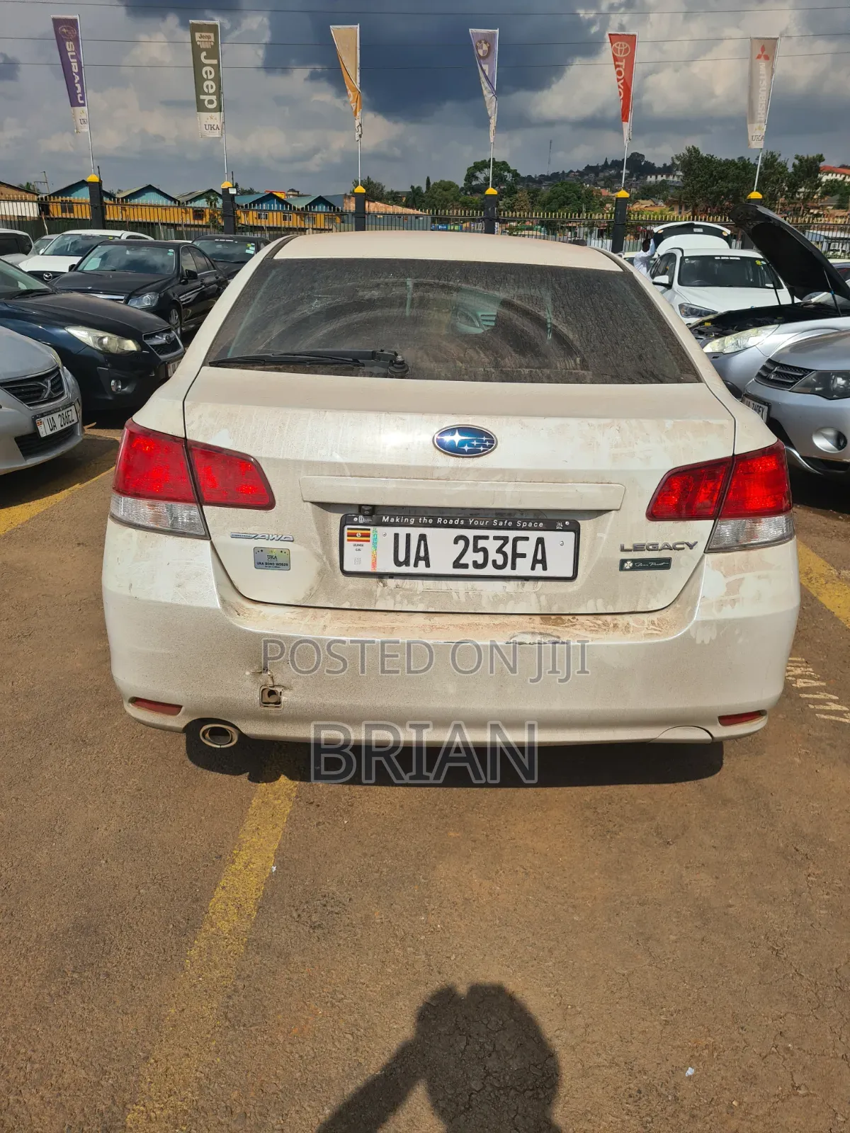 Subaru Legacy 2011 White