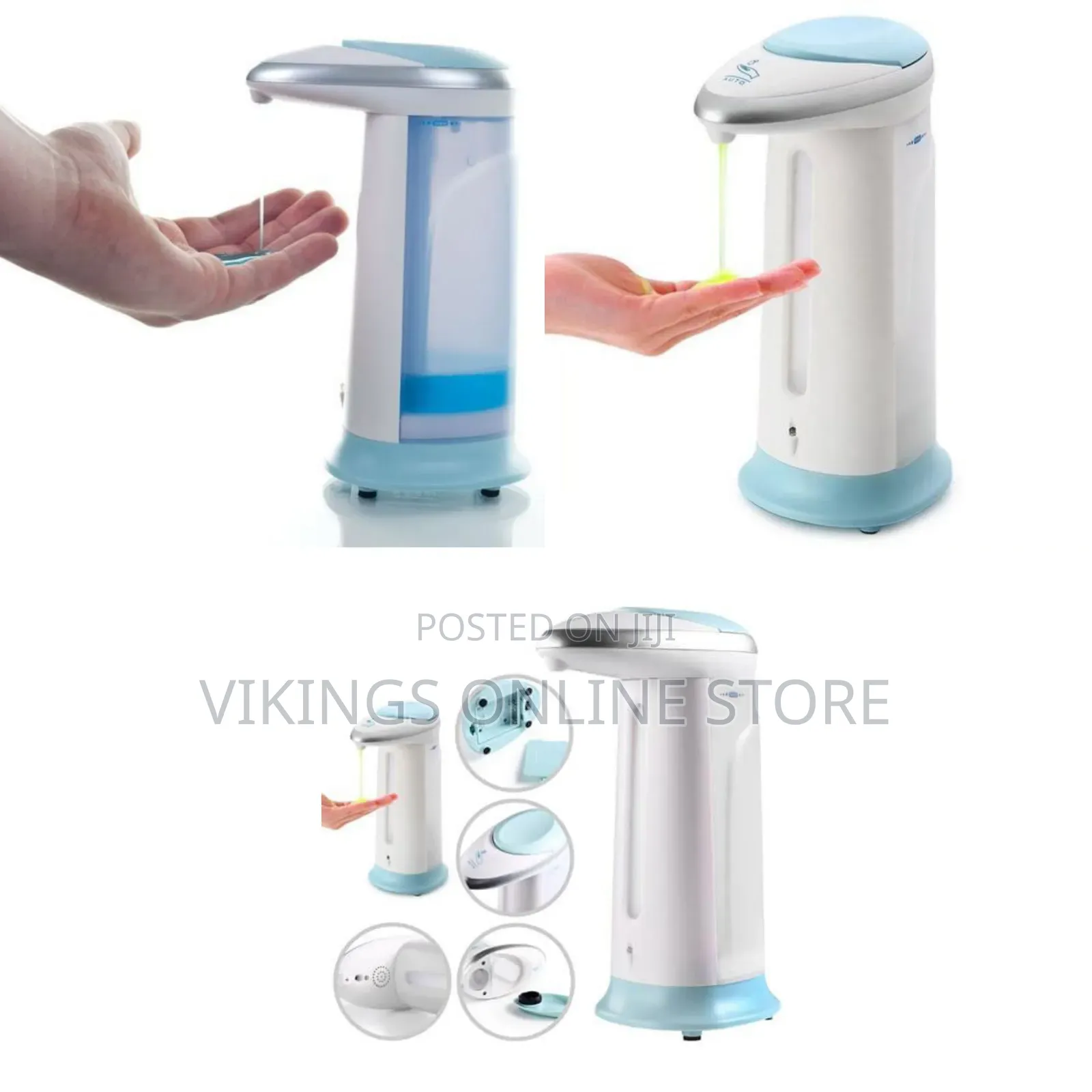 Hands Free Soap Dispenser – White