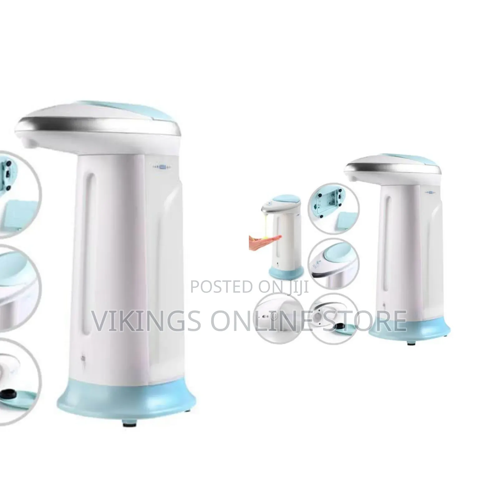 Hands Free Soap Dispenser – White