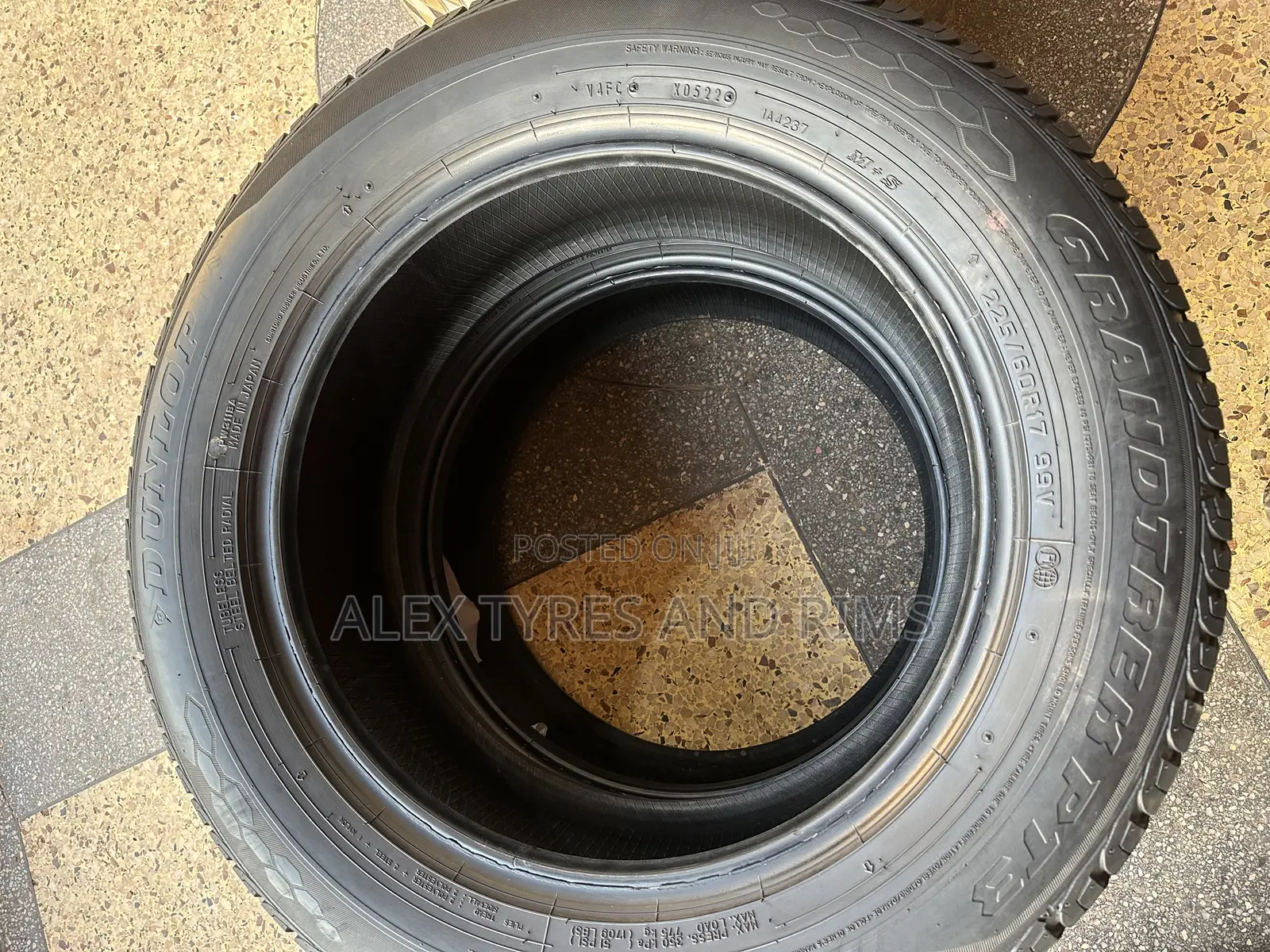 225/60r17 Dunlop Foreign Used Tires