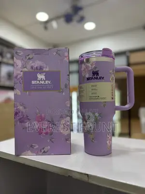 Stanely Cup Floweres Purple