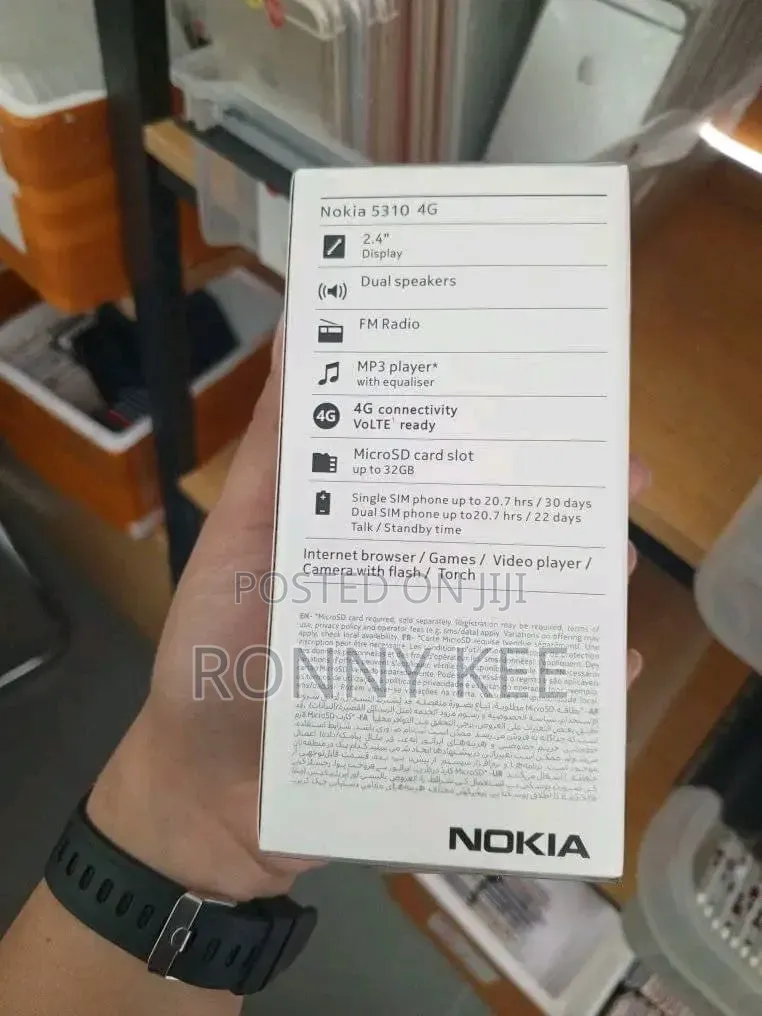 New Nokia 5310 XpressMusic White