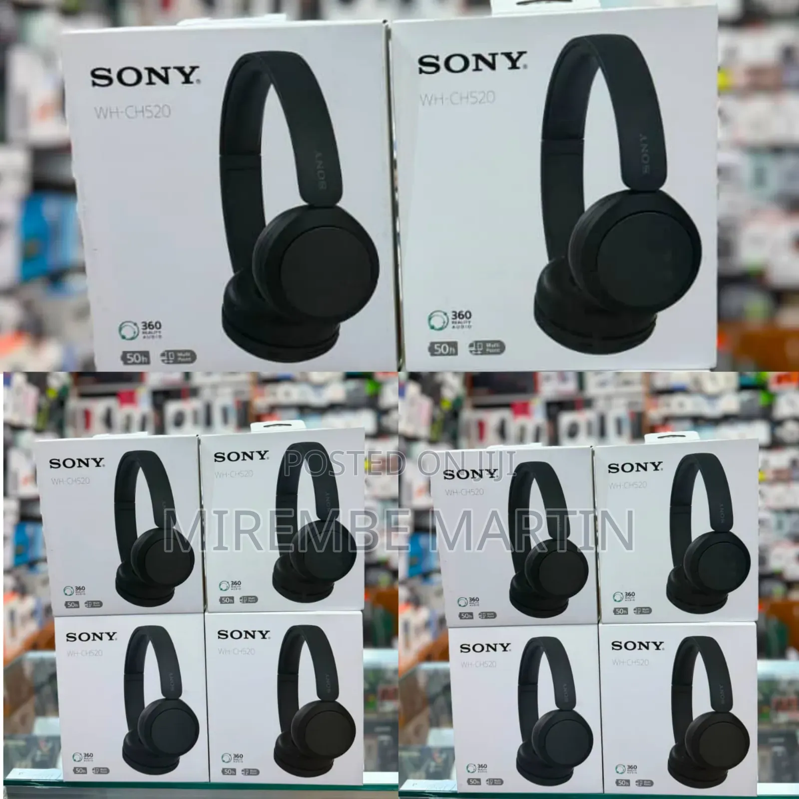 Sony WH-CH520 Wireless Headphones