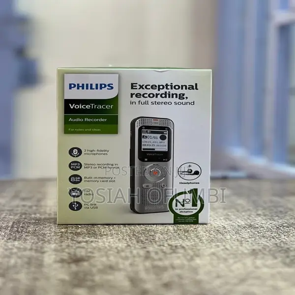 Philips VoiceTracer DVT 2050 Audio Recorder