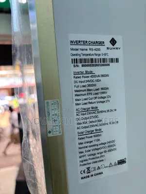 SUMRY 4200VA Hybrid Inverter With 450V MPPT Input