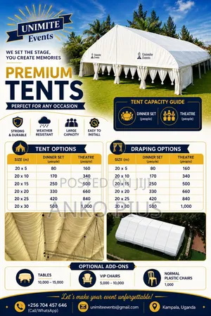 Mega Tent for Hire