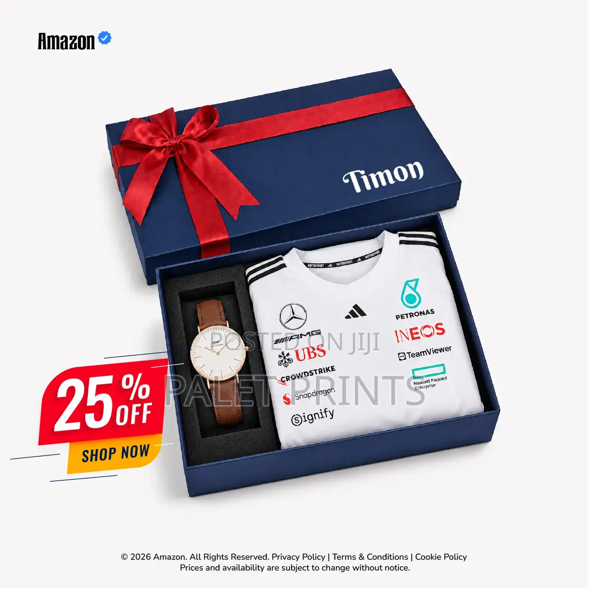 Gifts for Men F1 Jersey and Watch