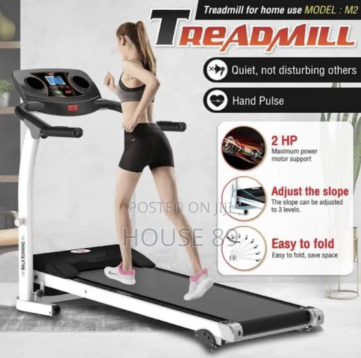 Foldable Electric Trademill