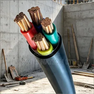 10mm Total 4core Pure Copper Armored Underground Cable