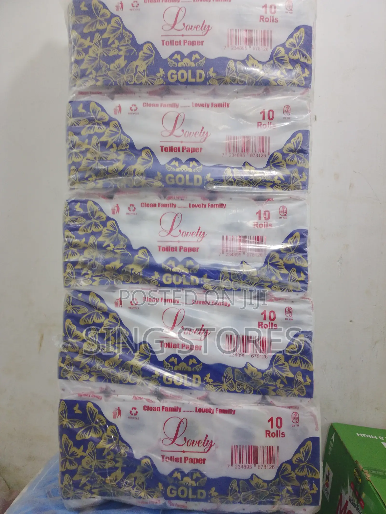 Lovely Toilet Paper 100 PCS / Full Sacket