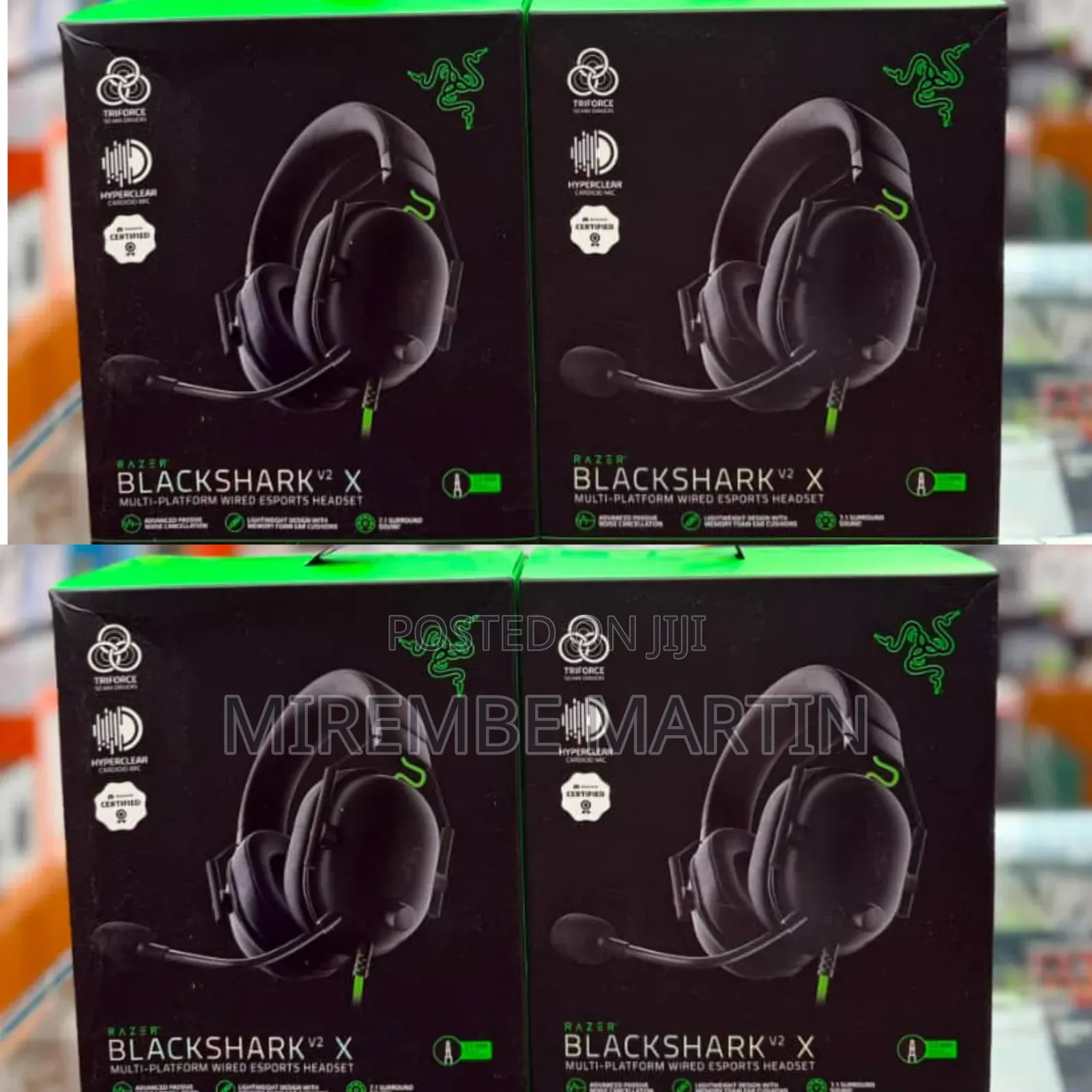 Razer BlackShark V2 X Wired Gaming Headset