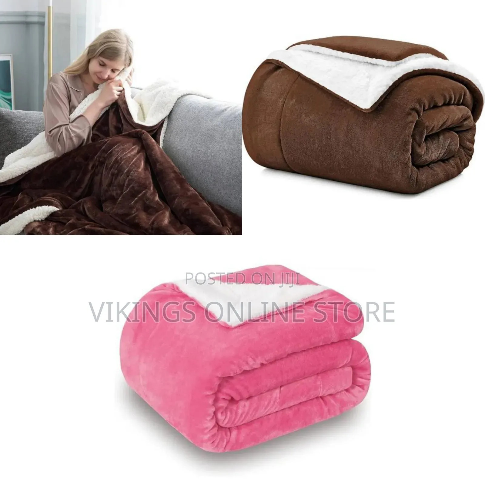 Bedding Burgundy Bedspread Sherpa Fleece Blanket King Size Twin