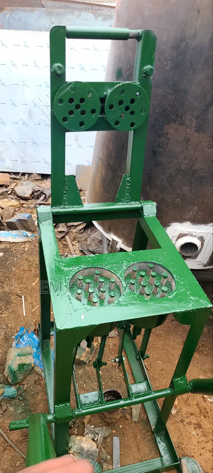 6" by 4" Double Honey Comb Briquettes Machine