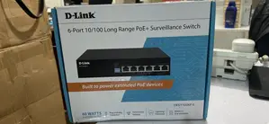 D-Link 6PORT 10/100 Long Range PoE