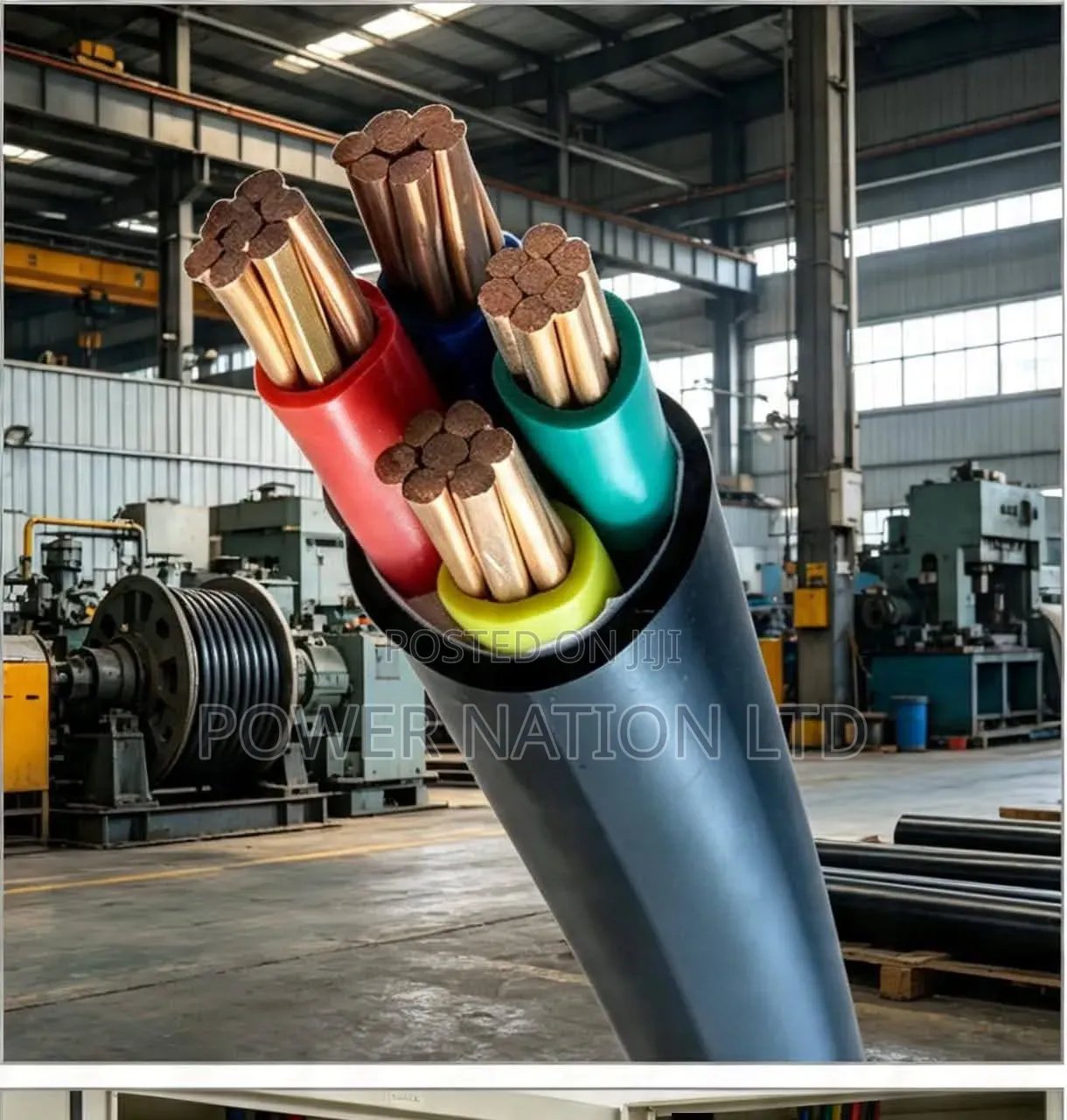 6mm 4 Core Armoured/Underground Cable Pure Copper