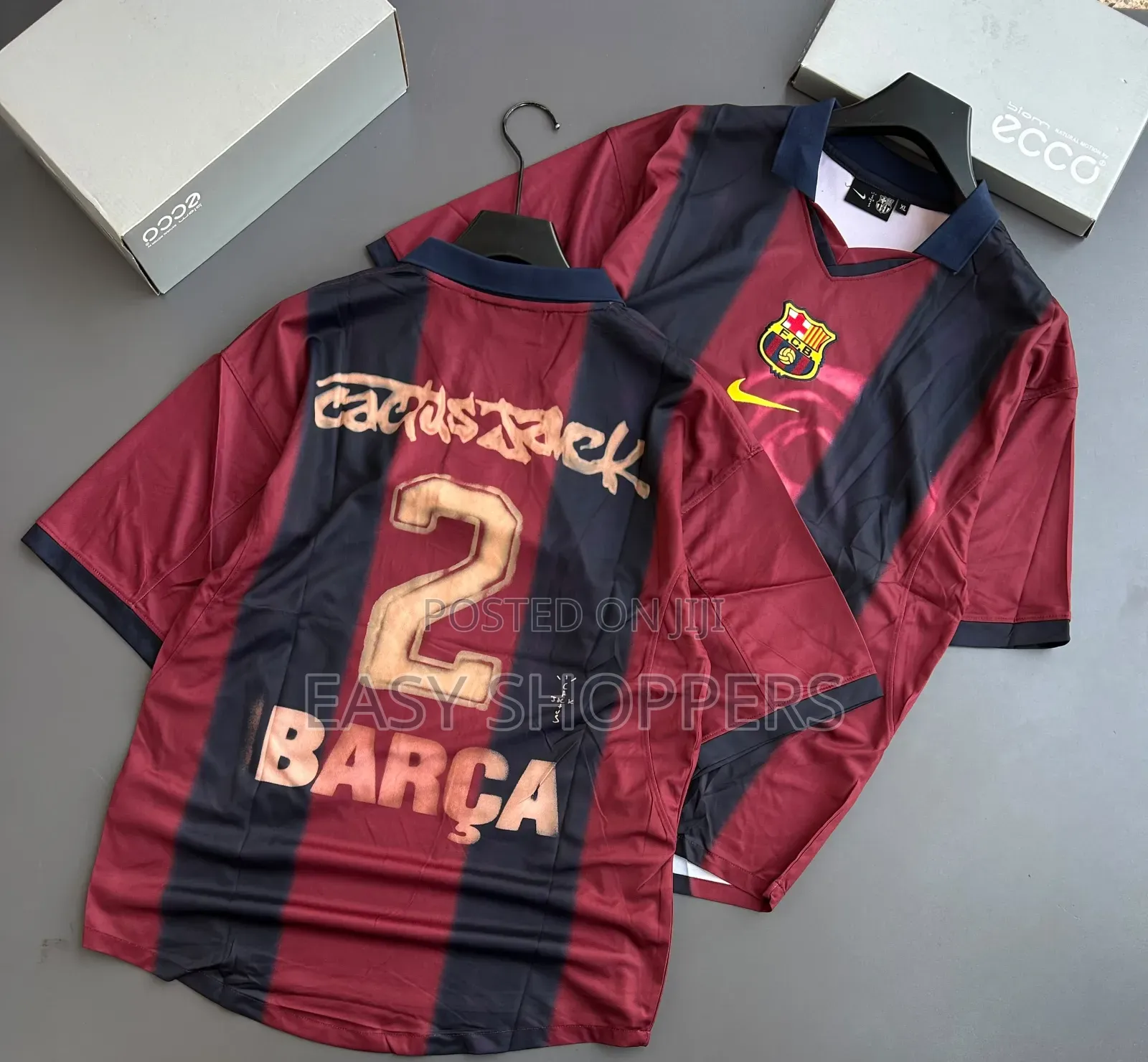 Limited-Edition Cactus Jack FC Barcelona Retro 2000-2001