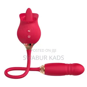 Rose Vibrator Female Dildo G Spot Clit Stimulator