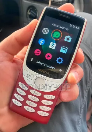 New Nokia 8210 4G Red