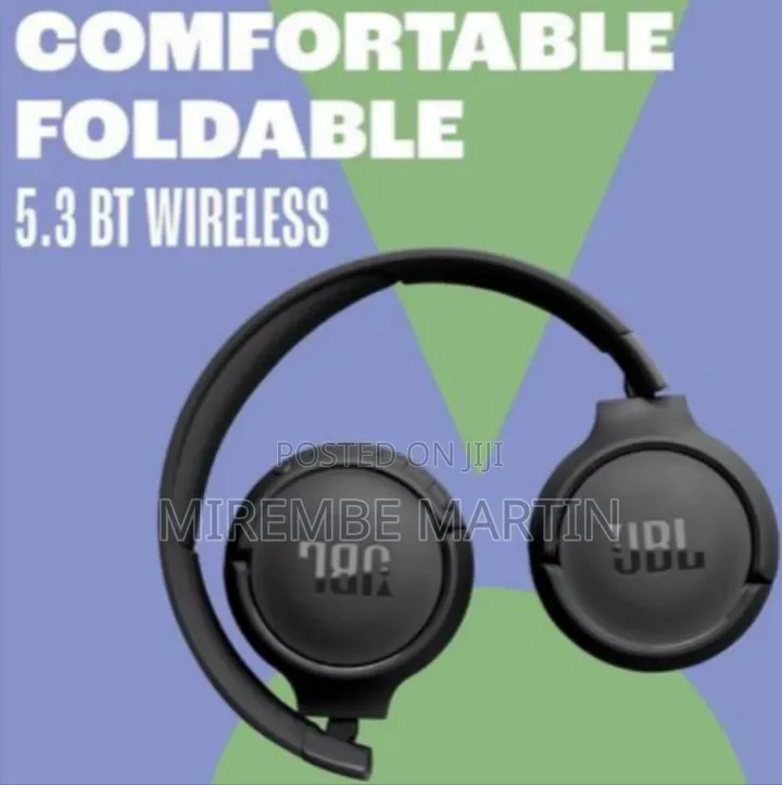 Tune 520BT - Wireless on-Ear Headphones, Up to 57H Battery Life