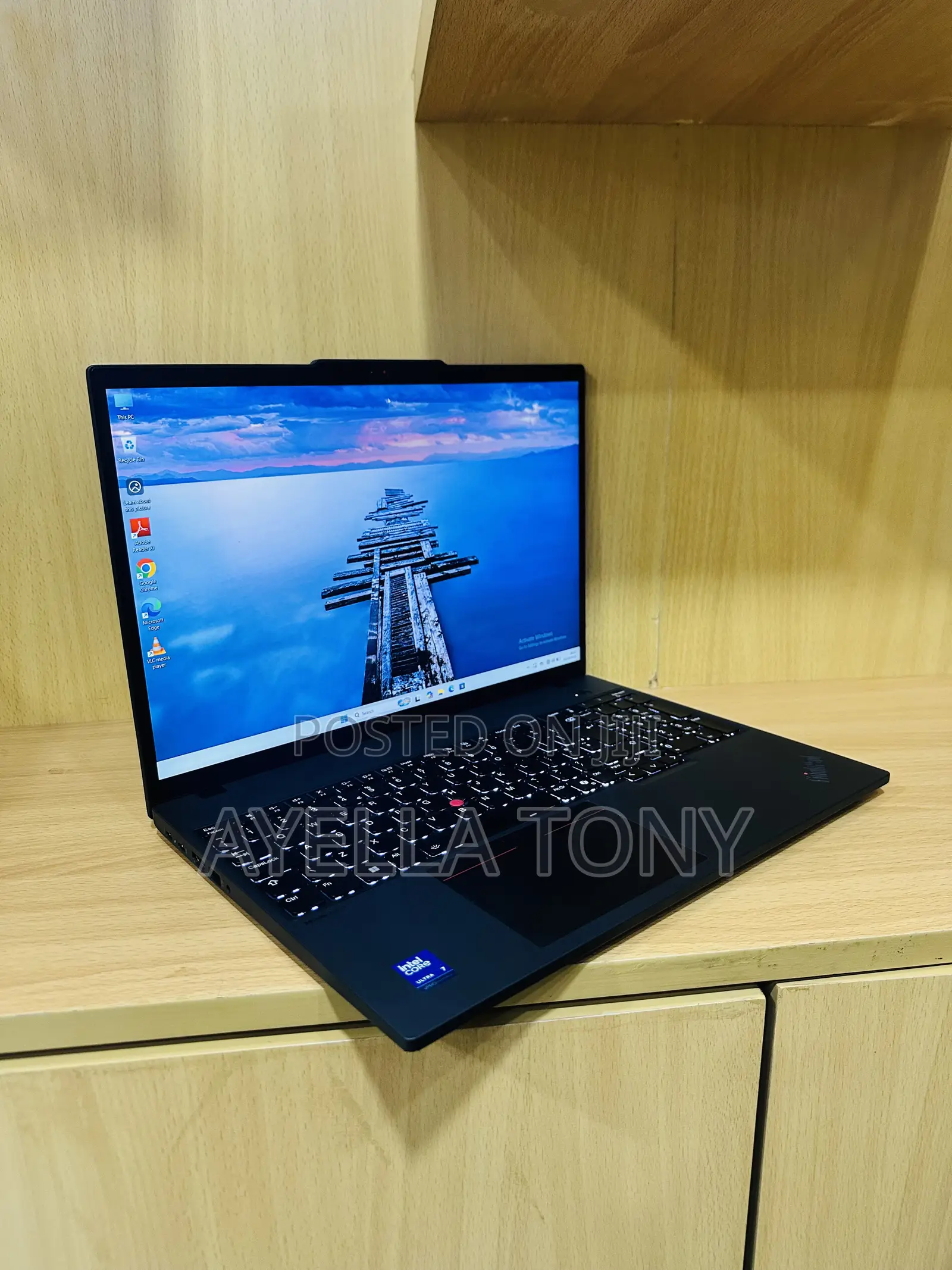 New Laptop Lenovo ThinkPad T15 Gen1 16GB Intel Core Ultra 7 SSD 1T
