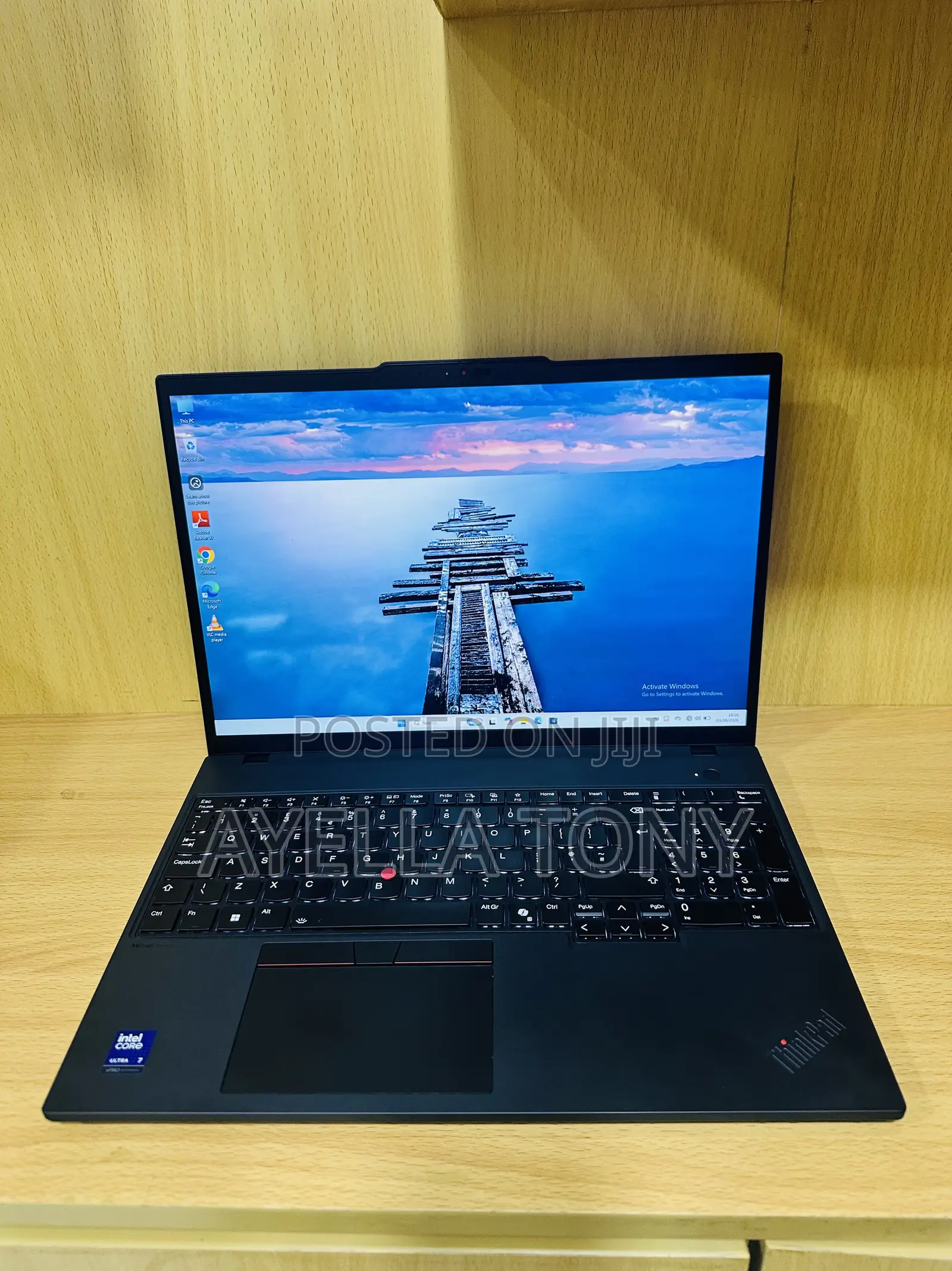 New Laptop Lenovo ThinkPad T15 Gen1 16GB Intel Core Ultra 7 SSD 1T