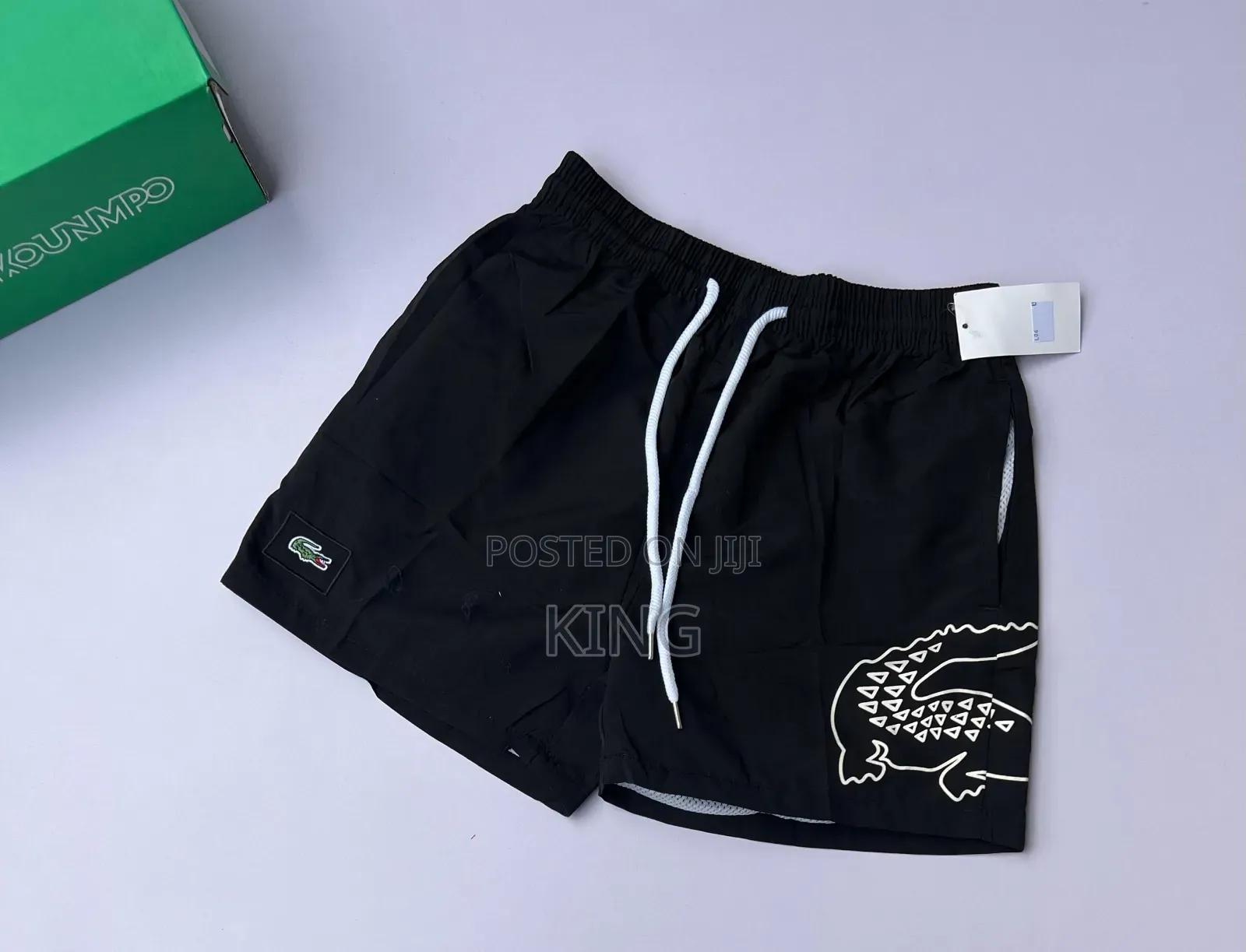 Lacoste, Louis Vuitton, and Hugo Boss Swim Shorts