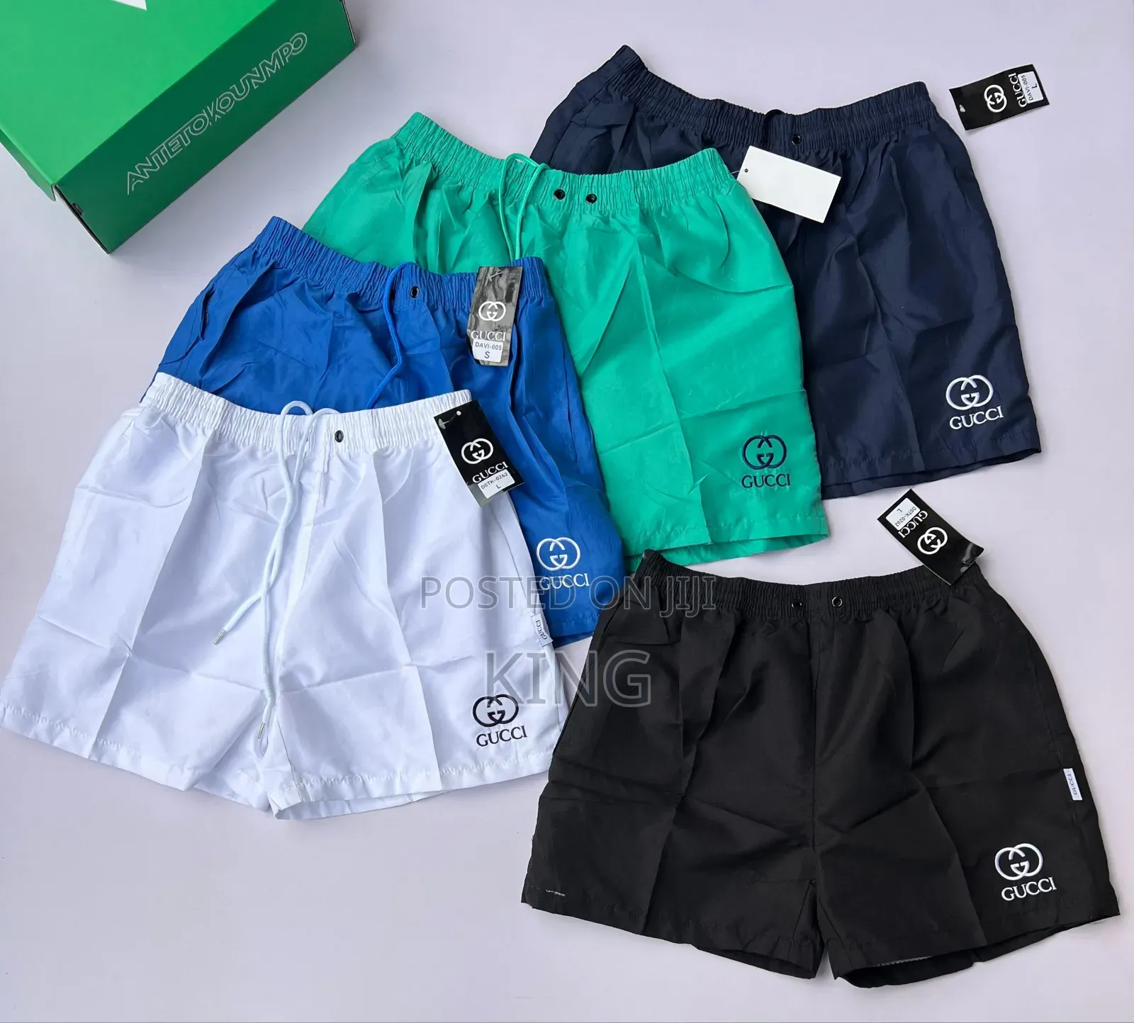 Lacoste, Louis Vuitton, and Hugo Boss Swim Shorts