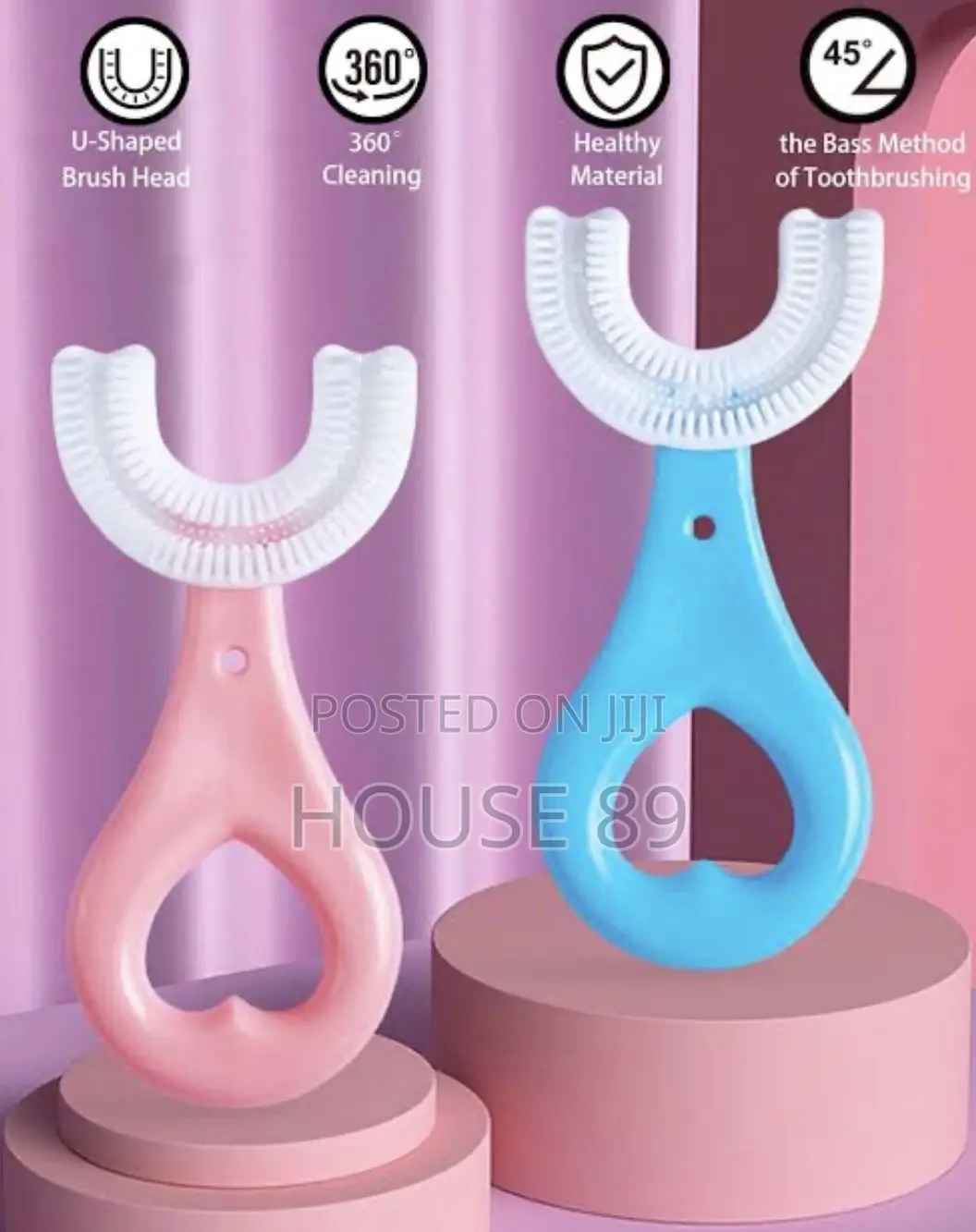 Children U Shaped Tooth Brush