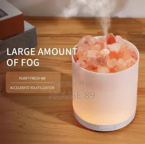 Himalayan Salt Lamp Diffuser Is a 3-in-1 Device
