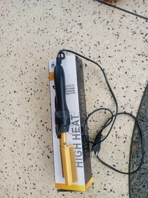 Gold Ceramic Professional Press Comb