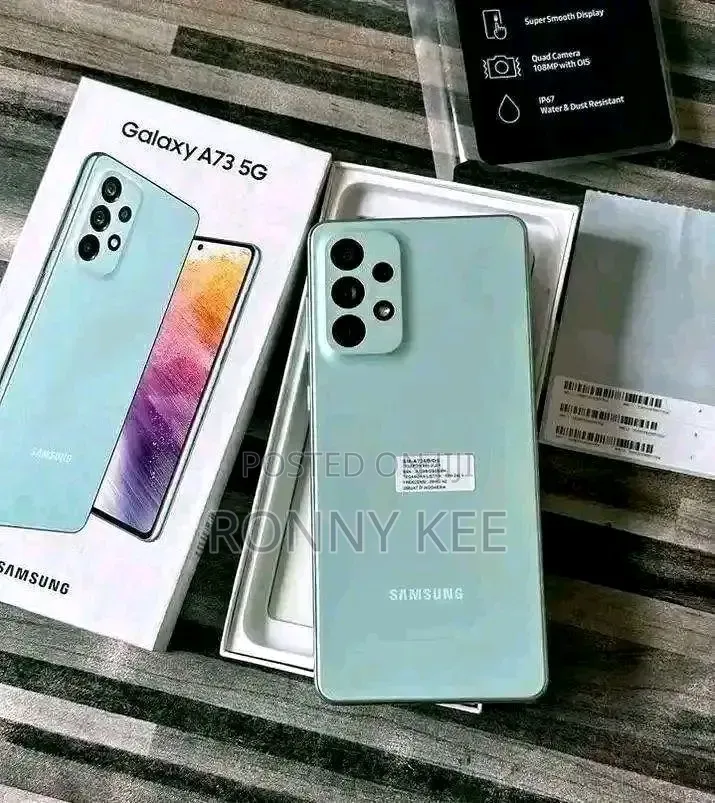 New Samsung Galaxy A73 5G 256 GB Green