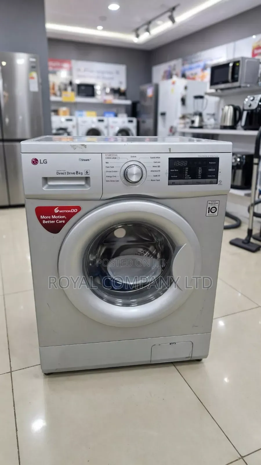 LG Washing Machine 8kgs
