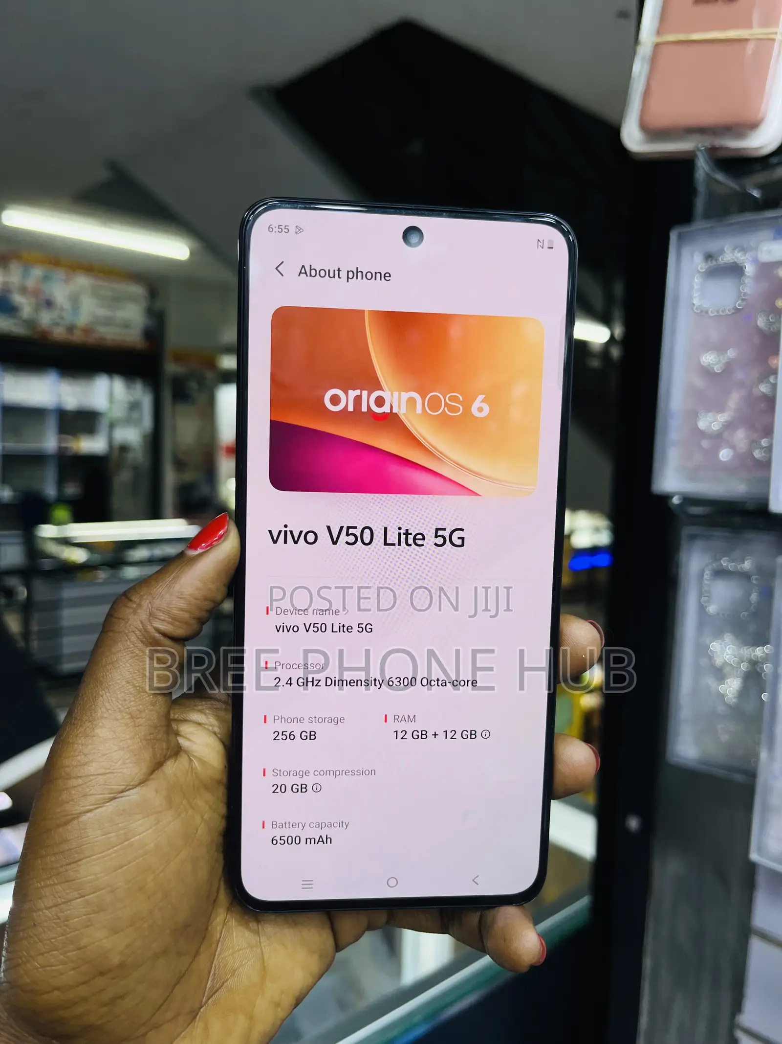 Vivo V50 Lite 256 GB Purple