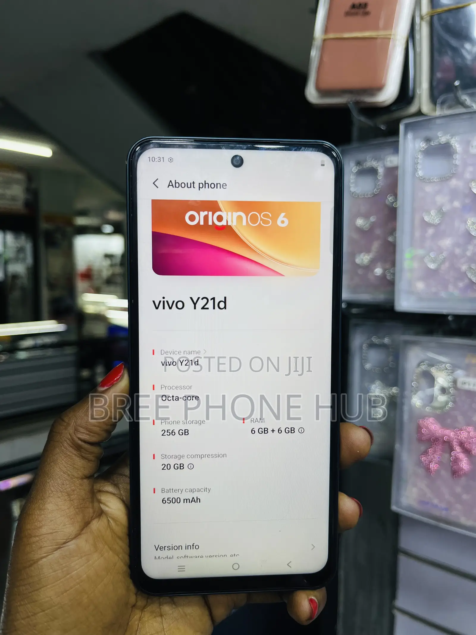 Vivo Y21d 128 GB Black