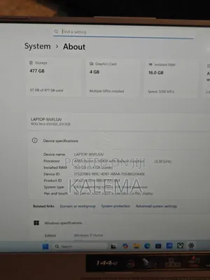 Laptop Asus ROG Strix G15 G512 16GB AMD Ryzen 5 SSD 512GB
