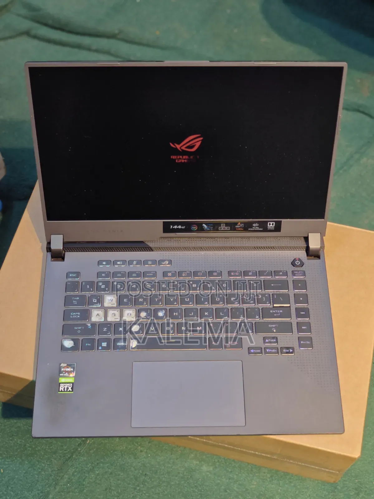 Laptop Asus ROG Strix G15 G512 16GB AMD Ryzen 5 SSD 512GB