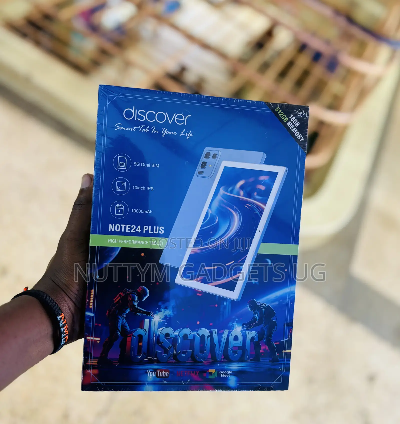 New Discover Note 24 Plus 512 GB Black