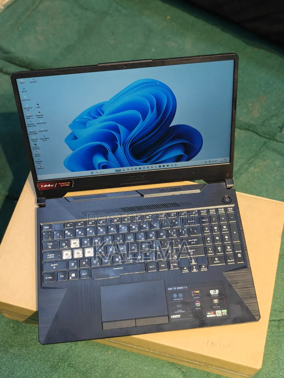 Laptop Asus TUF Gaming F15 16GB Intel Core i5 SSHD (Hybrid) 256GB
