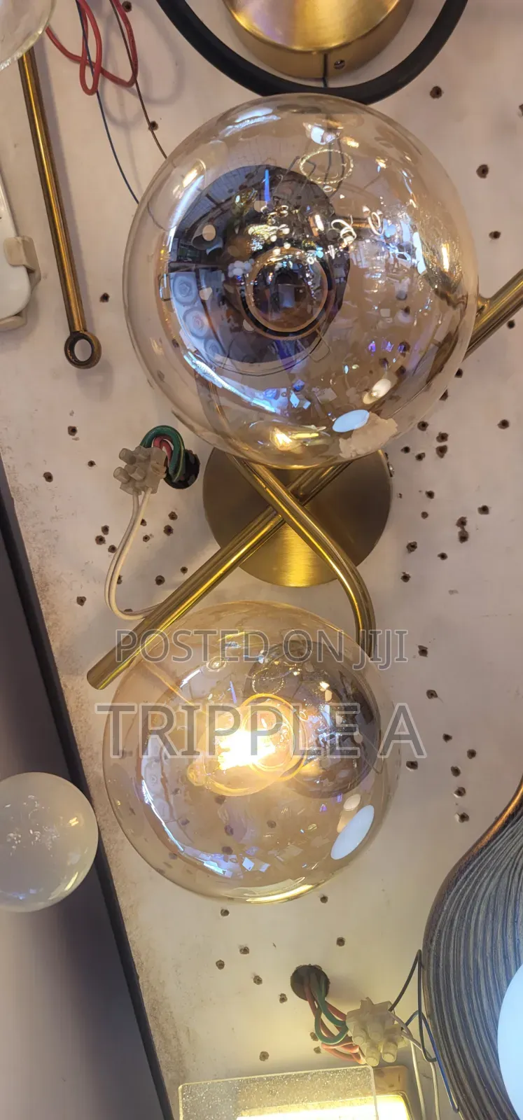 Dual - Globe Wall Sconce
