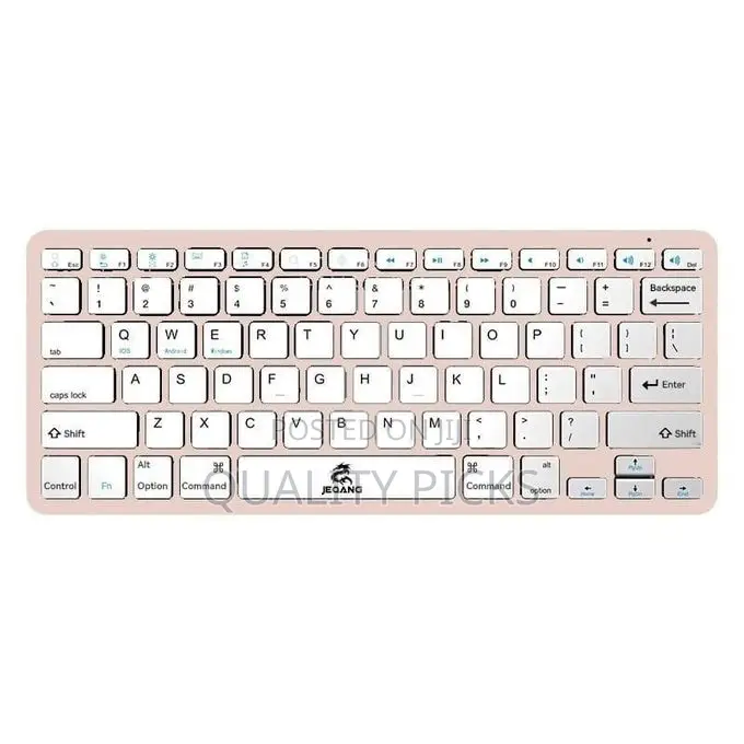 Waterproof Ultra Thin Bluetooth Silent Keyboard