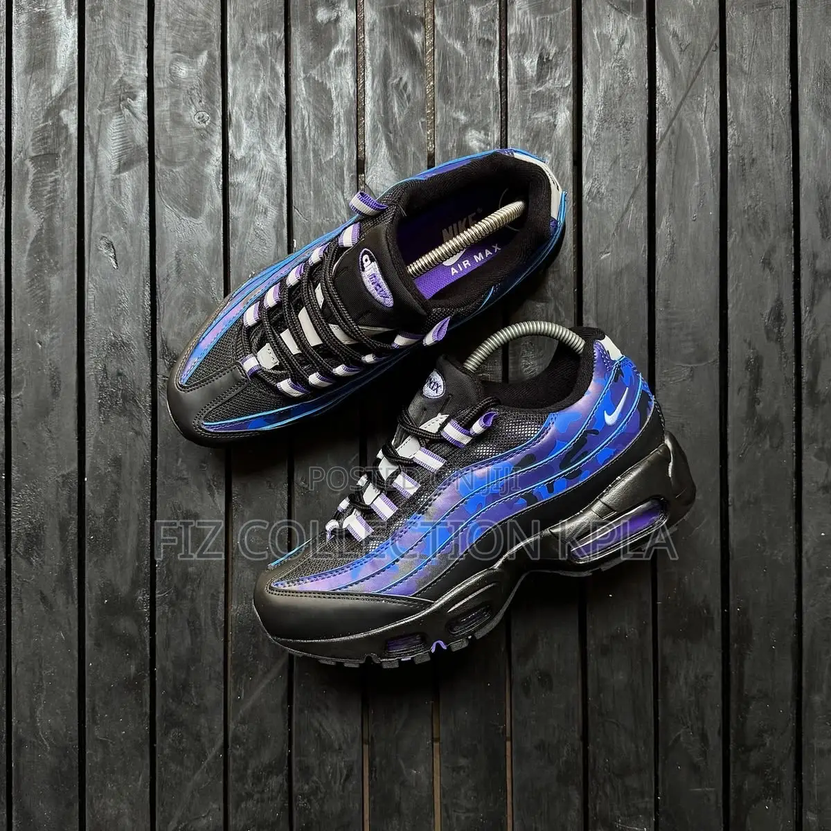 Nike Air Max 95 Purple Camo Original Sneakers