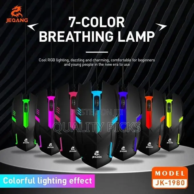 2 IN 1 Wired Keyboard and USB Gaming Wireless Mouse
