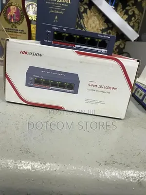 Hikvision Switch POE 4 Port Fast Ethernet Unmanaged POE