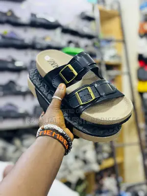 Two Strips Open Shoes
