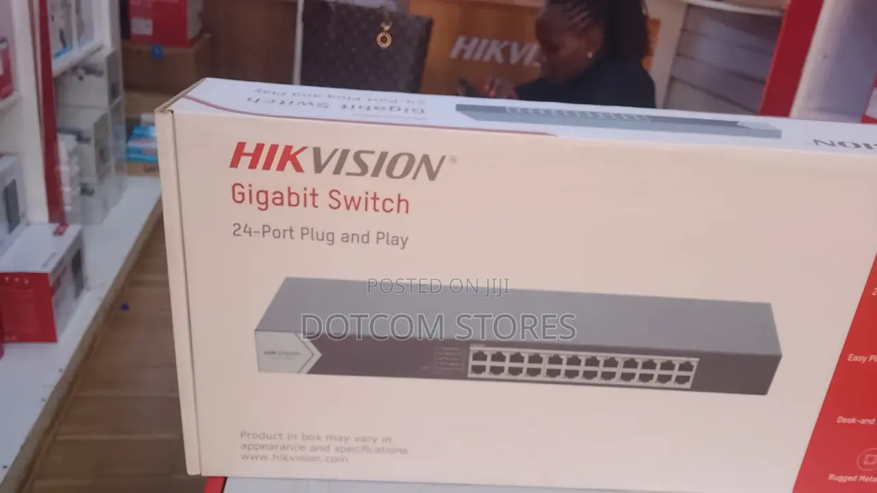 Hikvision 24-Port Gigabit Unmanaged Switch,