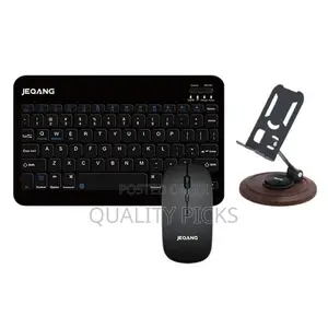Bluetooth Keyboard ,Wireless Mouse ,Phone Holder