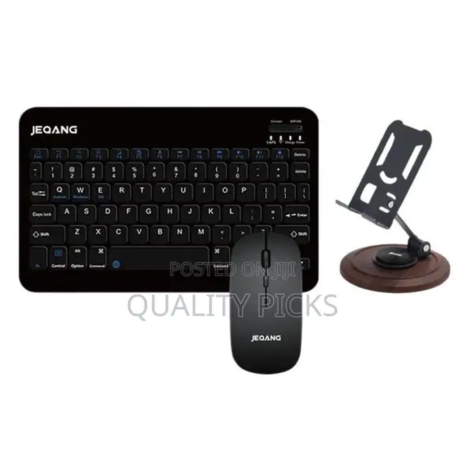 Bluetooth Keyboard ,Wireless Mouse ,Phone Holder