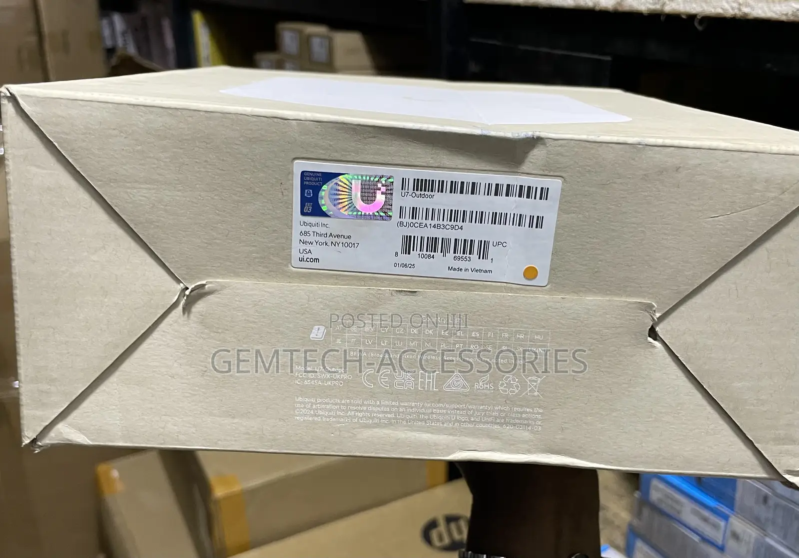 Ubiquit Unifi U7 Outdoor WiFi 7 Access Point