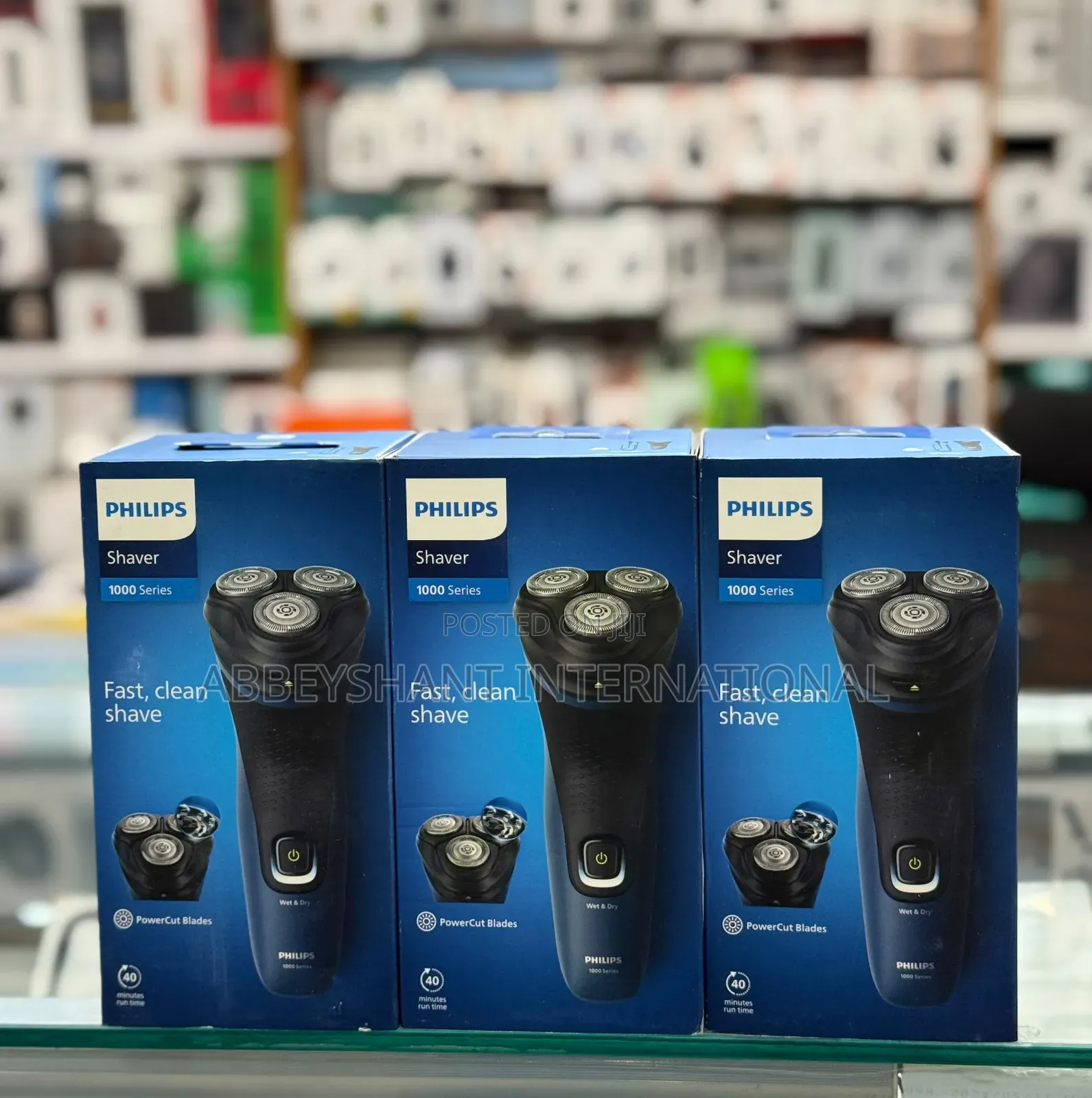 Philips Series 1000 Wet Dry Electric Shavers/PowerCut Blades Shaver